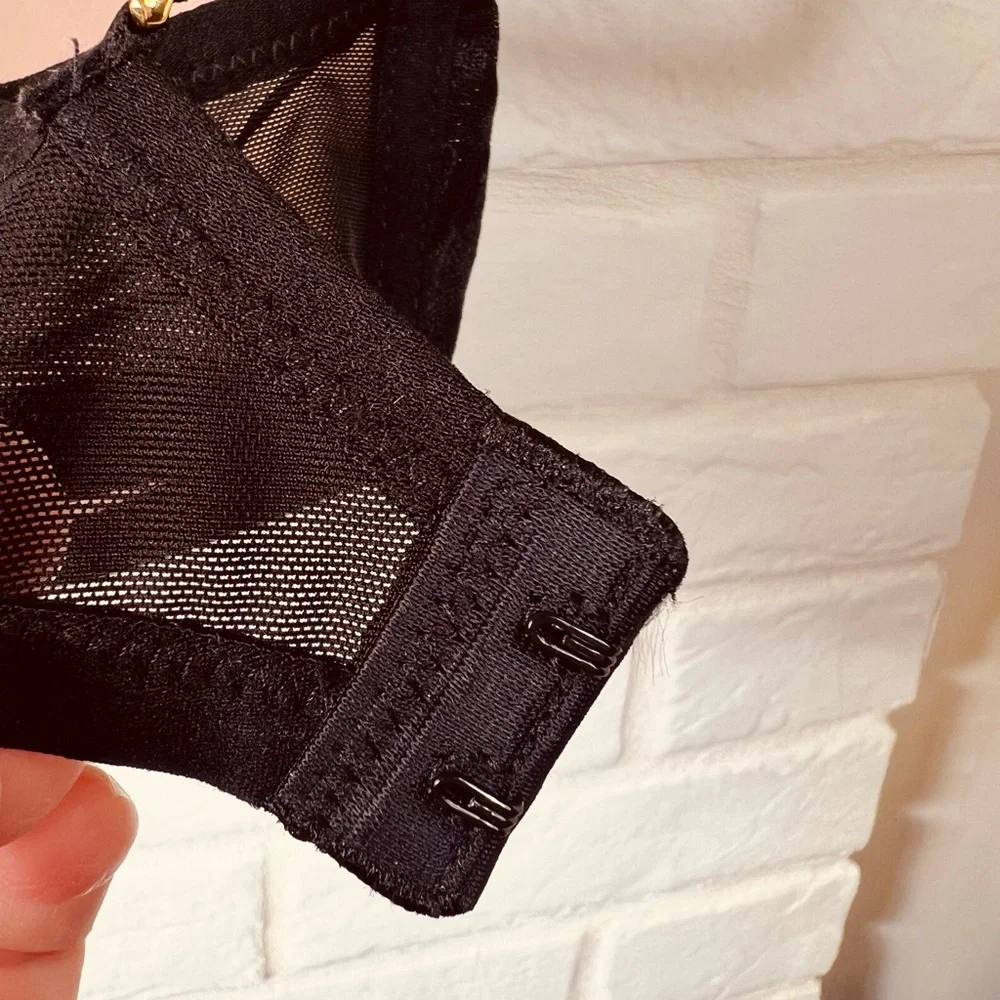 NWT Soma Lightest Lift Lined Demi Underwire Lace Bra 34 C Black #0668 - Picture 7 of 13